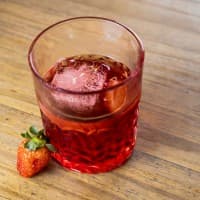 Negroni de Morango e Baunilha
